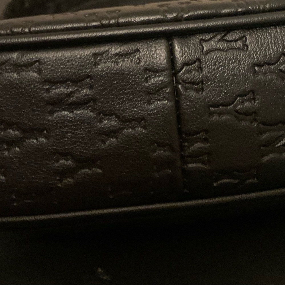 MLB Black NY Embossed Shoulder Bag - Picture 6 of 6